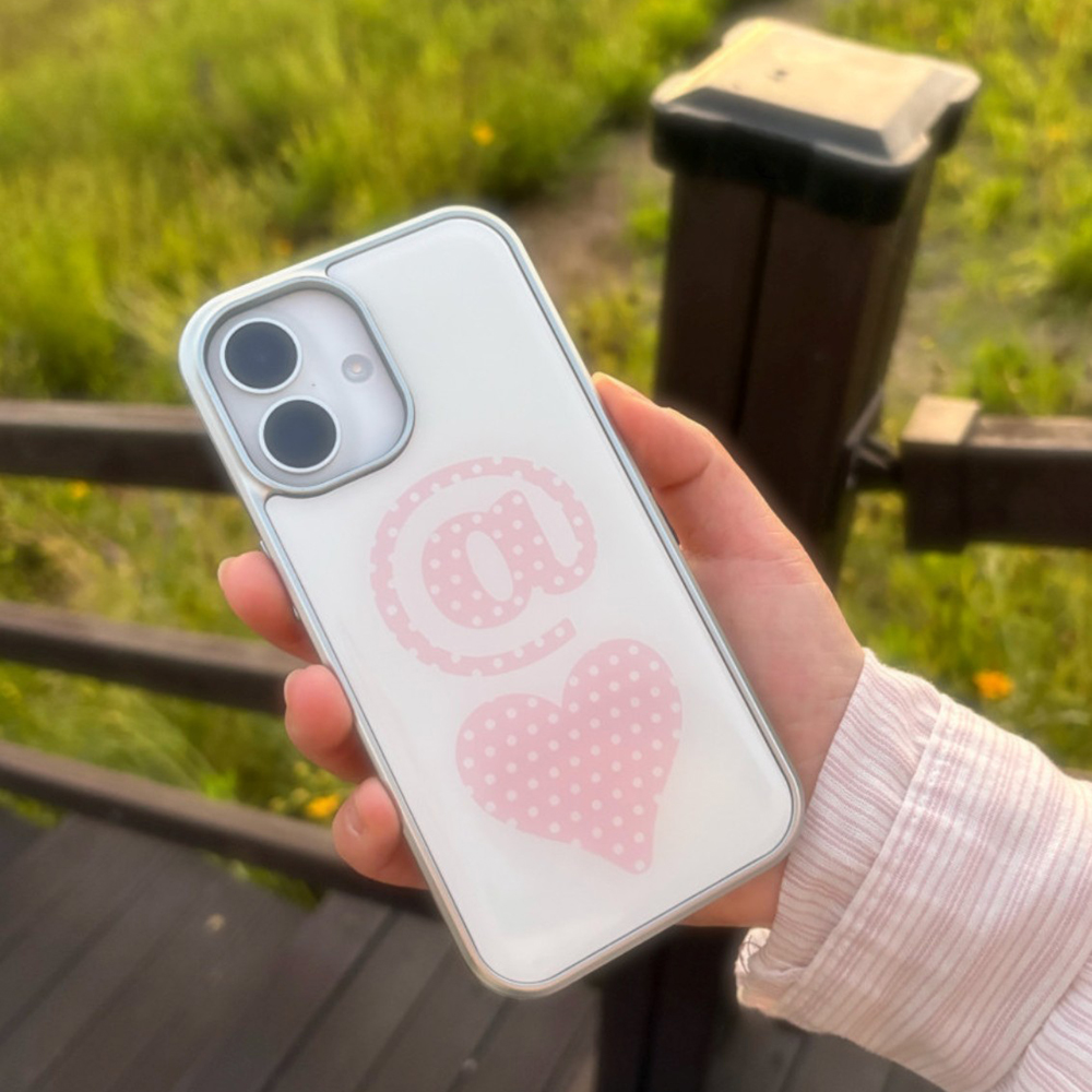 Phone Cases That Charge Your Phone - Clmj Heart Dot Phone Case for