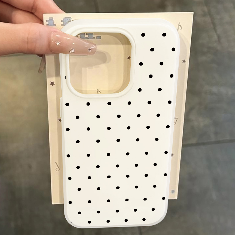Phone Cases Galaxy S26 - Minimalist Polka Dot Dustproof For Samsung
