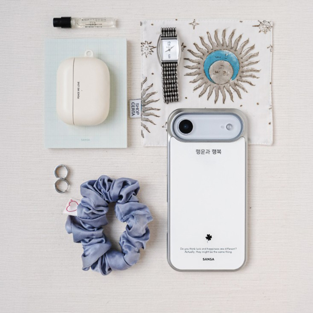 Phone Cases That Charge Your Phone - Korean ins Advanced Solid Color Text