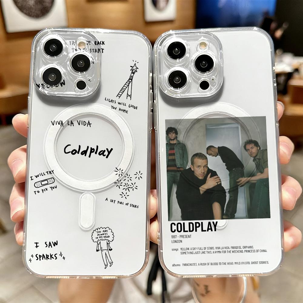 Phone Cases Clear - C-Coldplay Rapper Cool Phone Case For