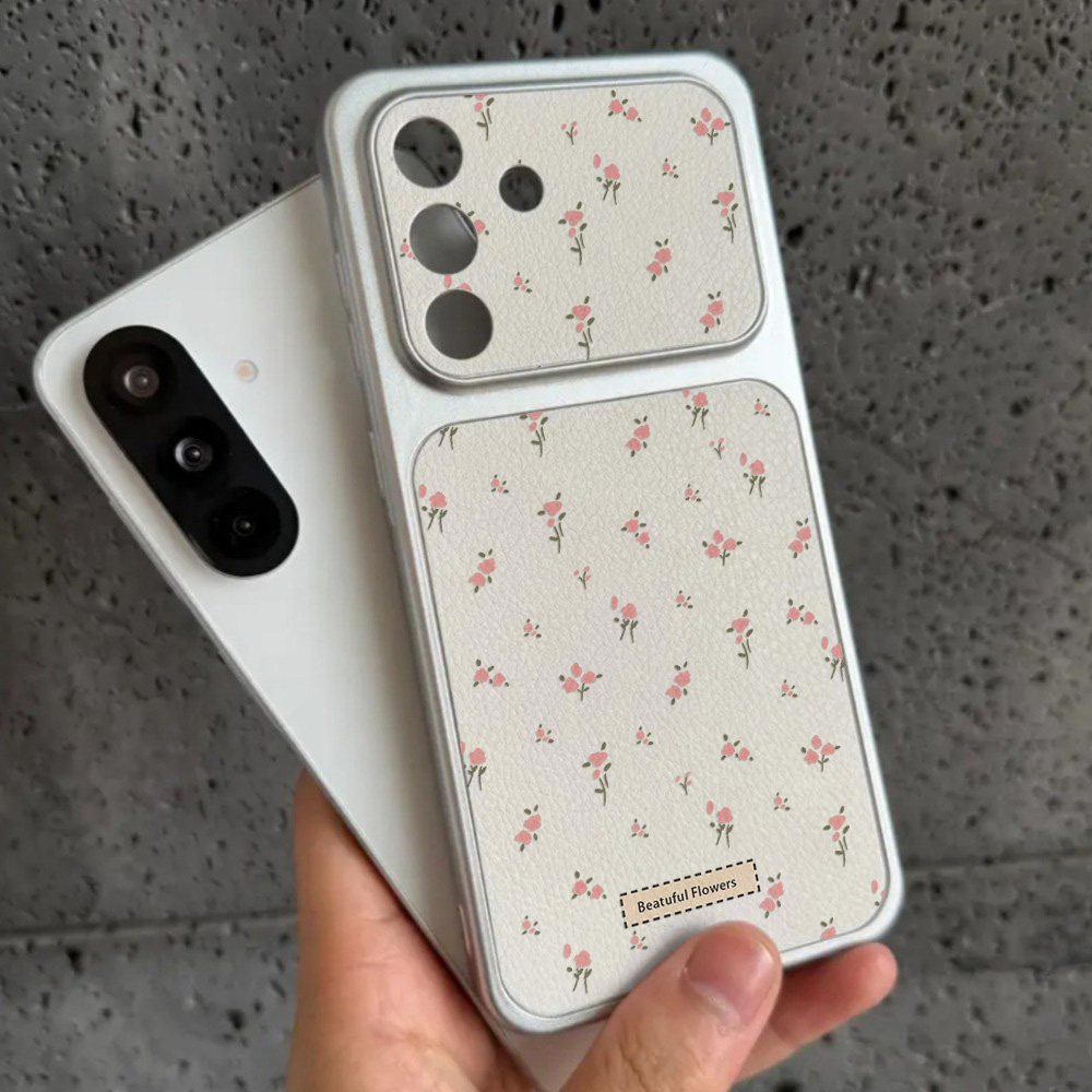 Phone Cases Leather - Camera Window Fower Phone Case For