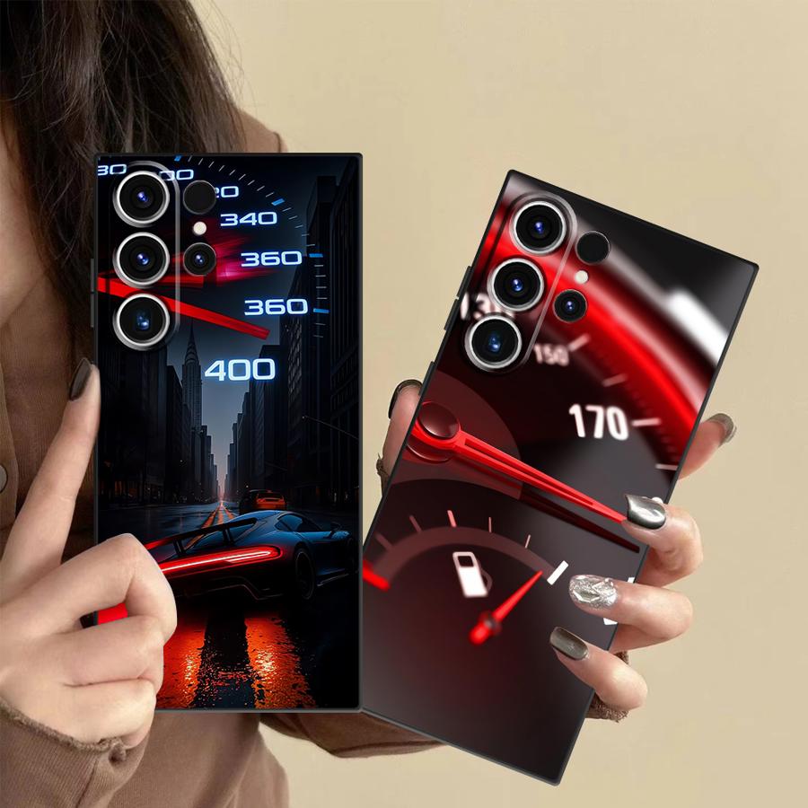 Phone Cases Galaxy S26 - Red Car Gauge Case for Samsung