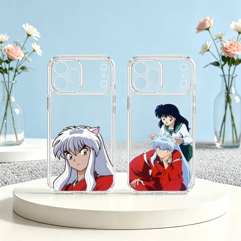 Phone Cases For Iphone 16 - Inuyasha-A Sesshomaru Anime Phone Case Transparent
