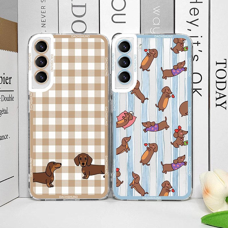 Phone Cases Galaxy S26 - Cute Sausage Dog Phone Case for