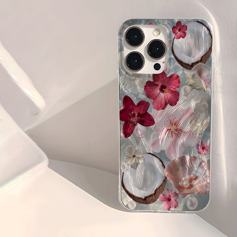 Phone Cases Beach - Camera Protection PC Phone Case For