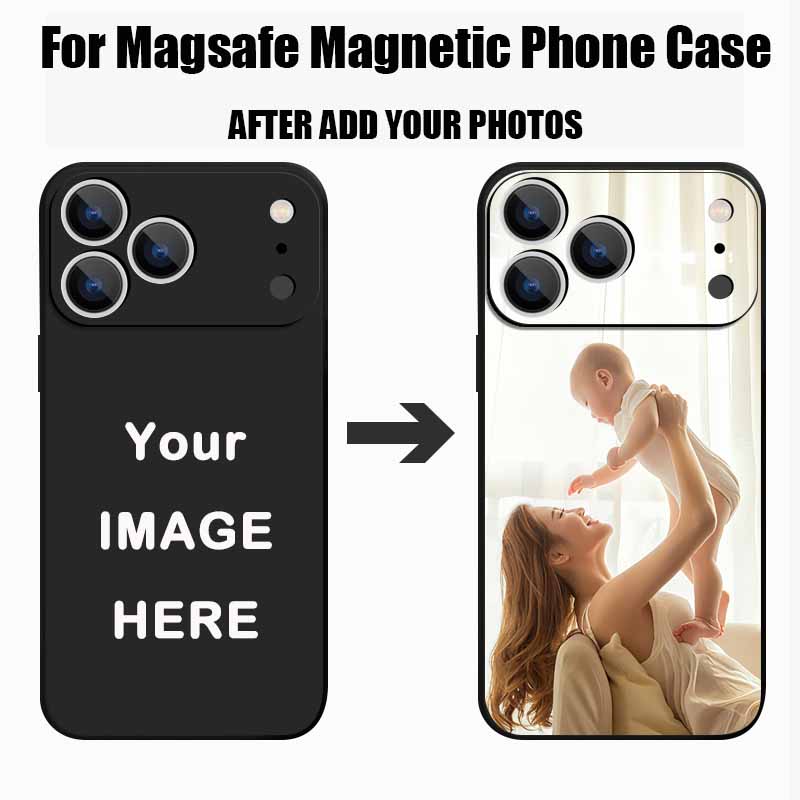 Phone Cases Personalised - Magnetic Personalized Customized Photo Phone Case