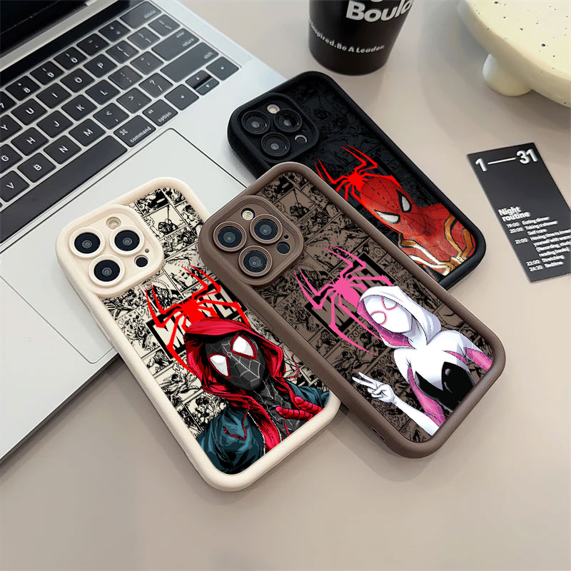 Spiderman Miles Morales Gwen M - Phone Cases Iphone 13 review and price