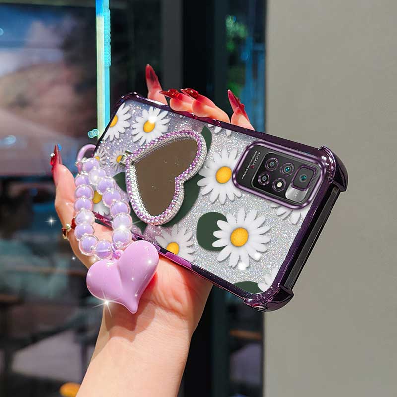 3pcs(White daisy phone Case+La - Phone Cases India review and price