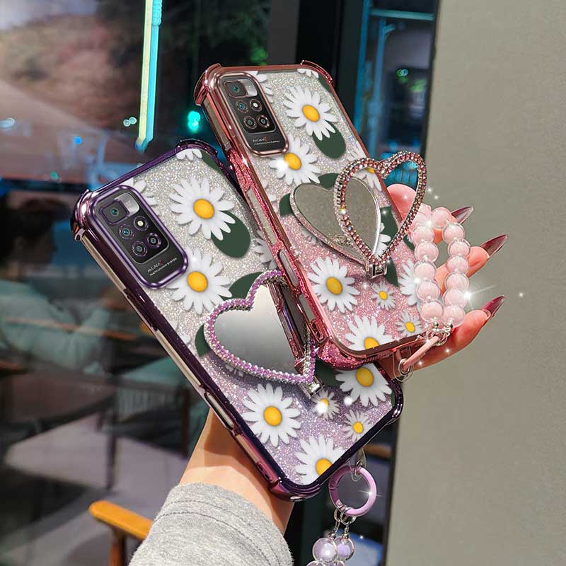 3pcs(White daisy phone Case+La - Phone Cases India review and price