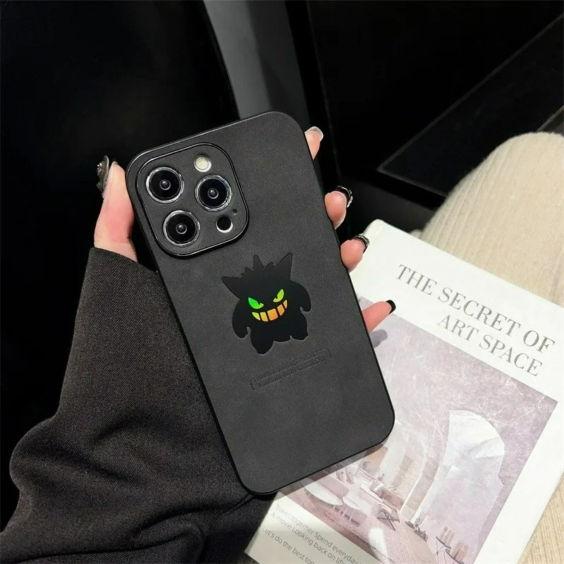 Cartoon Anime Gengar Leather T - Phone Cases Leather review and price