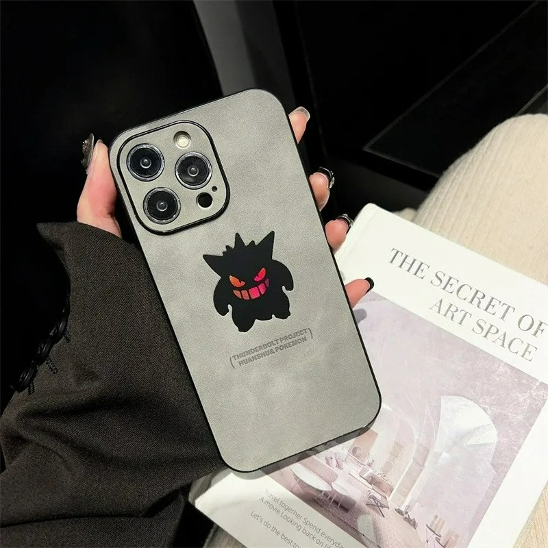 Cartoon Anime Gengar Leather T - Phone Cases Leather review and price