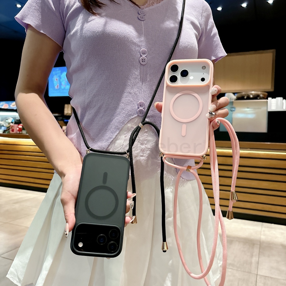 Crossbody Lanyard Strap Matte  - Phone Cases That Charge Your Phone review and price