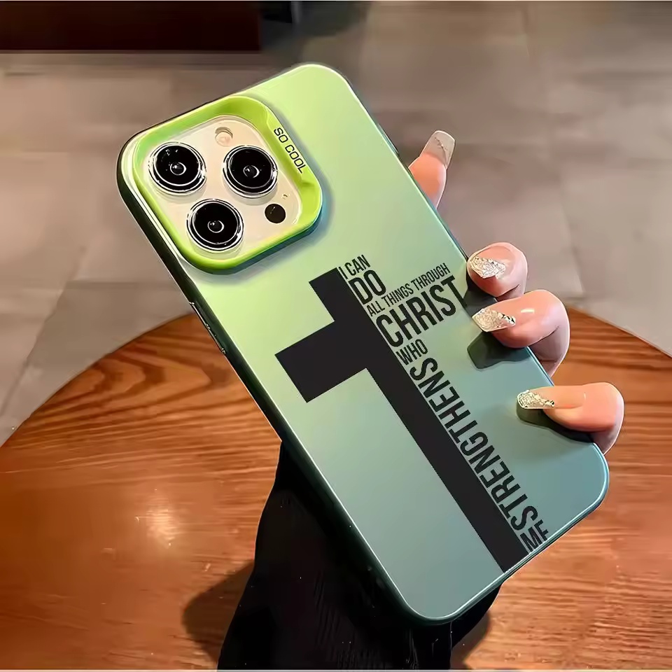 Anti Fingerprint Cross Bible P - Phone Cases Iphone 13 review and price