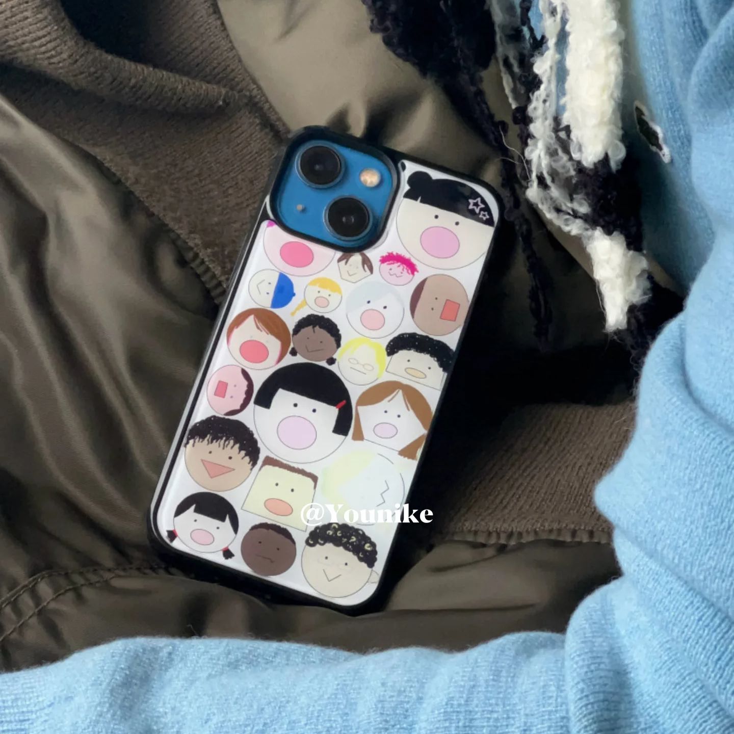 Cartoon Korean Ins Cute Big He - Phone Cases Personalised review and price