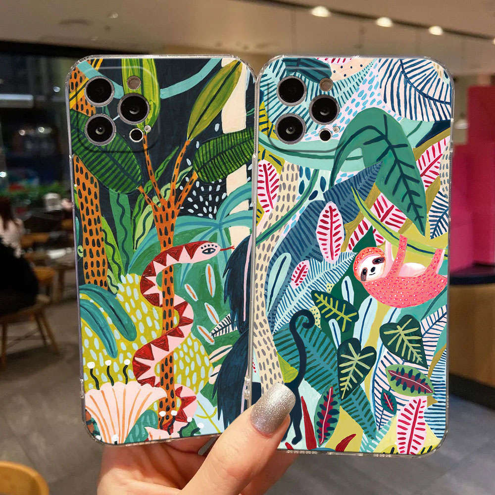 Tropical Jungle Print Leopard  - Phone Cases Zebra review and price