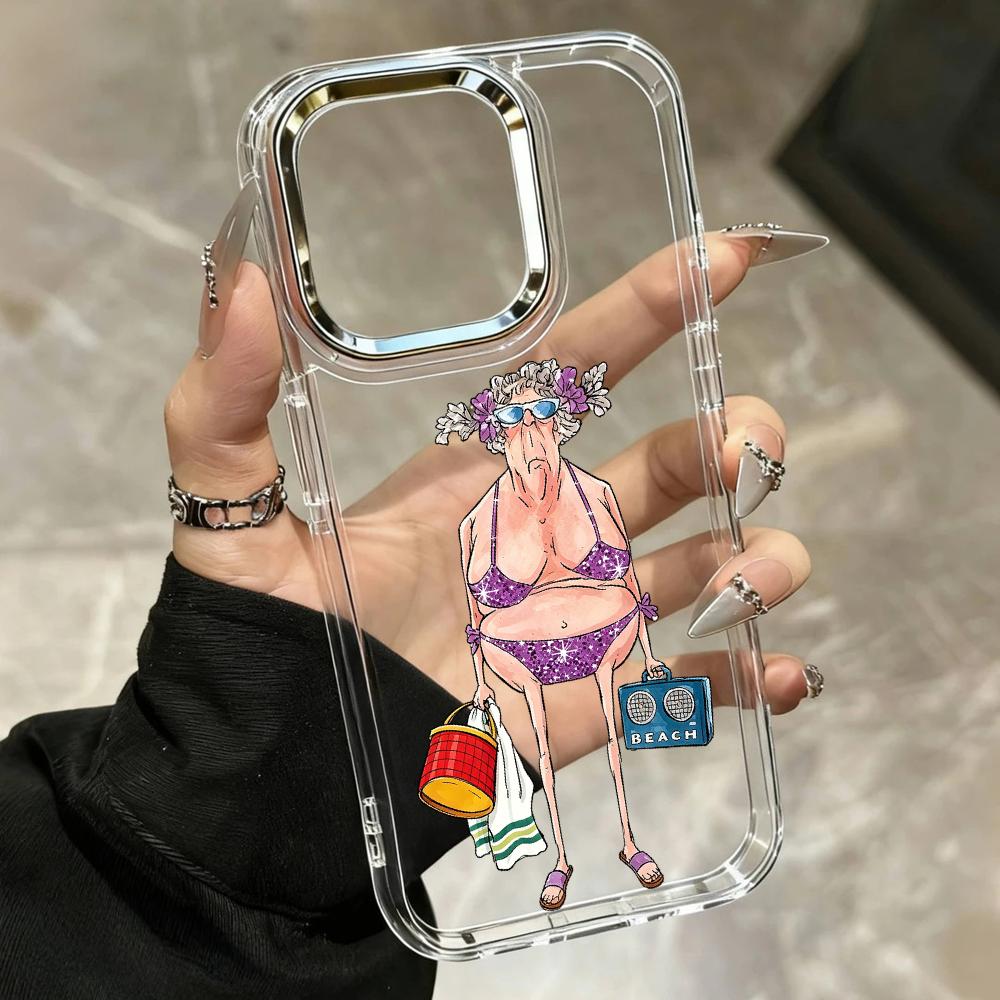 Funny Beach Vacation Grandma P - Phone Cases Beach review and price