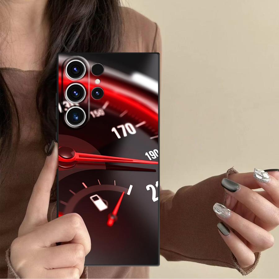 Red Car Gauge Case for Samsung - Phone Cases Galaxy S26 review and price