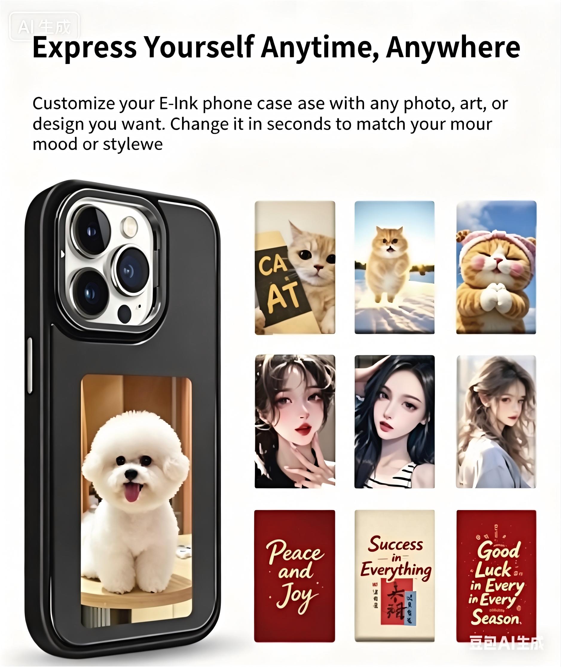 NFC Smart E-ink Phone Case DIY - Phone Cases Personalised review and price