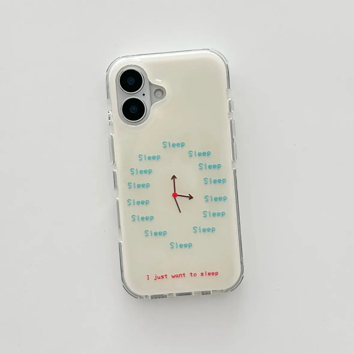 Ins Wind Creative Sleep Clock  - Phone Cases Personalised review and price