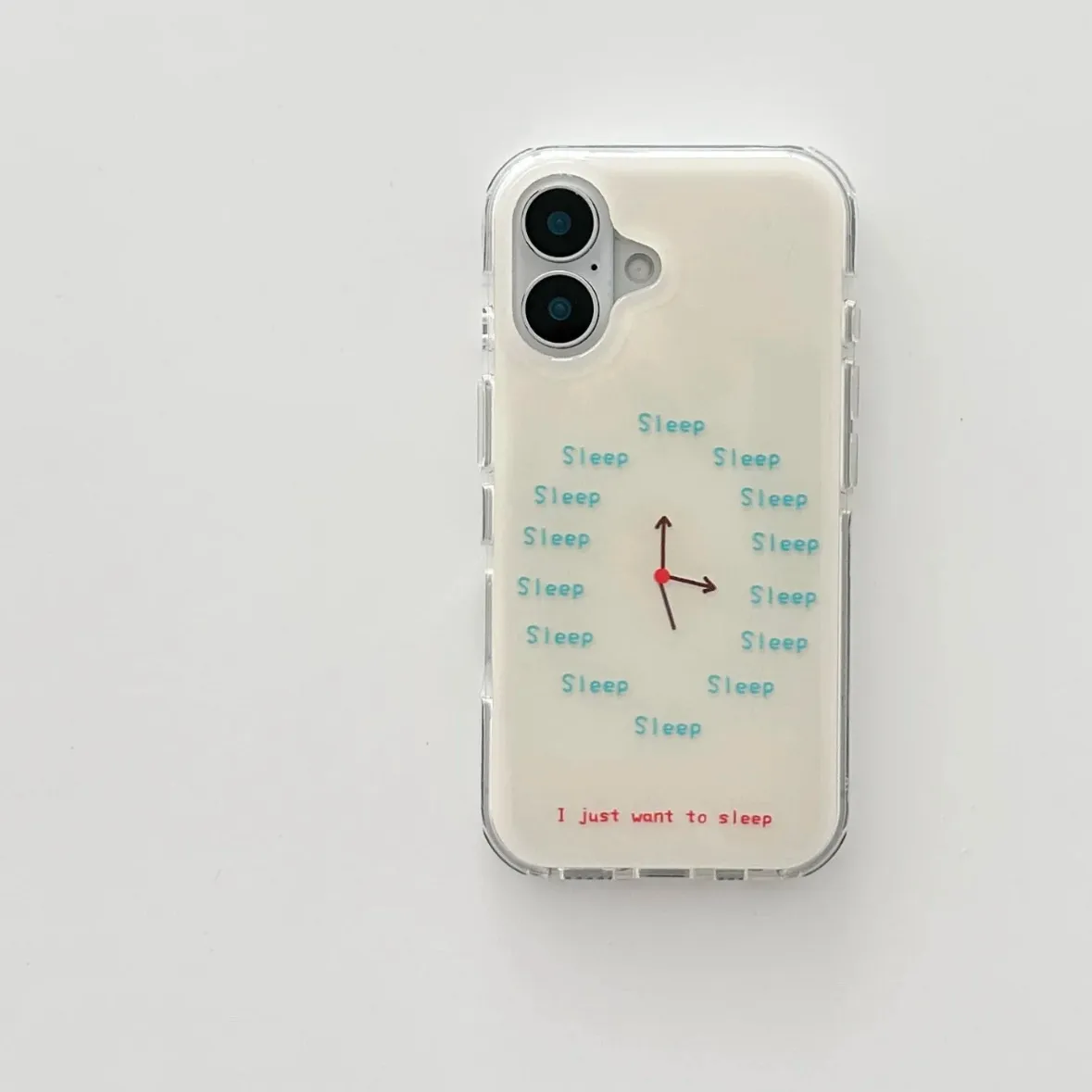 Ins Wind Creative Sleep Clock  - Phone Cases Personalised review and price