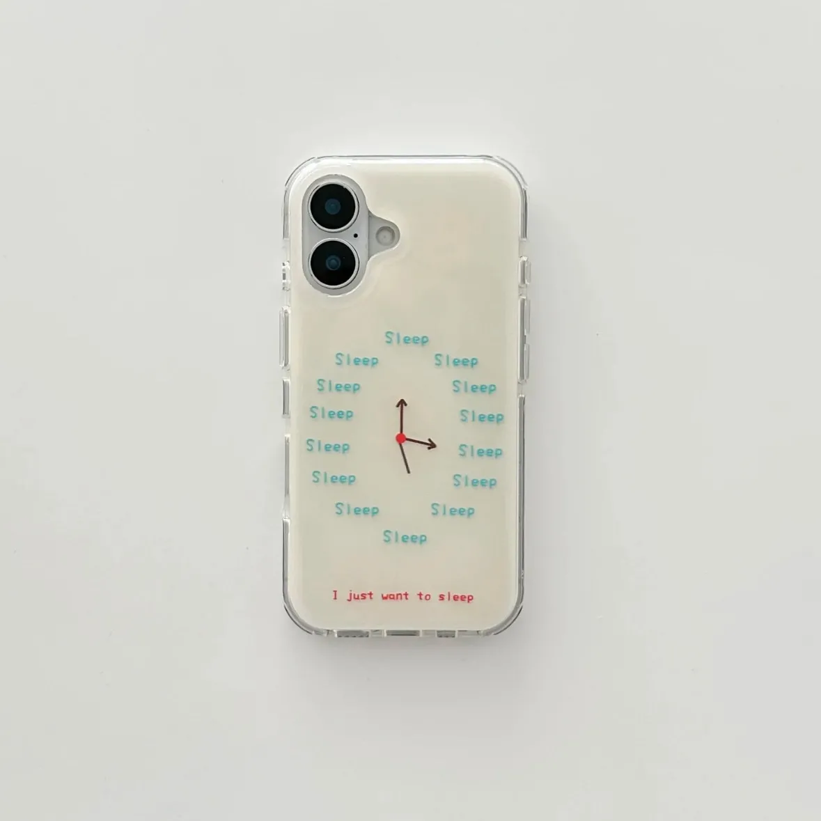 Ins Wind Creative Sleep Clock  - Phone Cases Personalised review and price