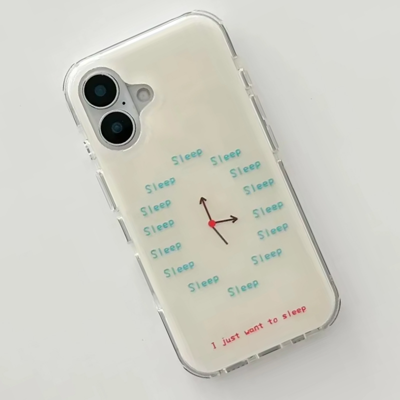 Ins Wind Creative Sleep Clock  - Phone Cases Personalised review and price