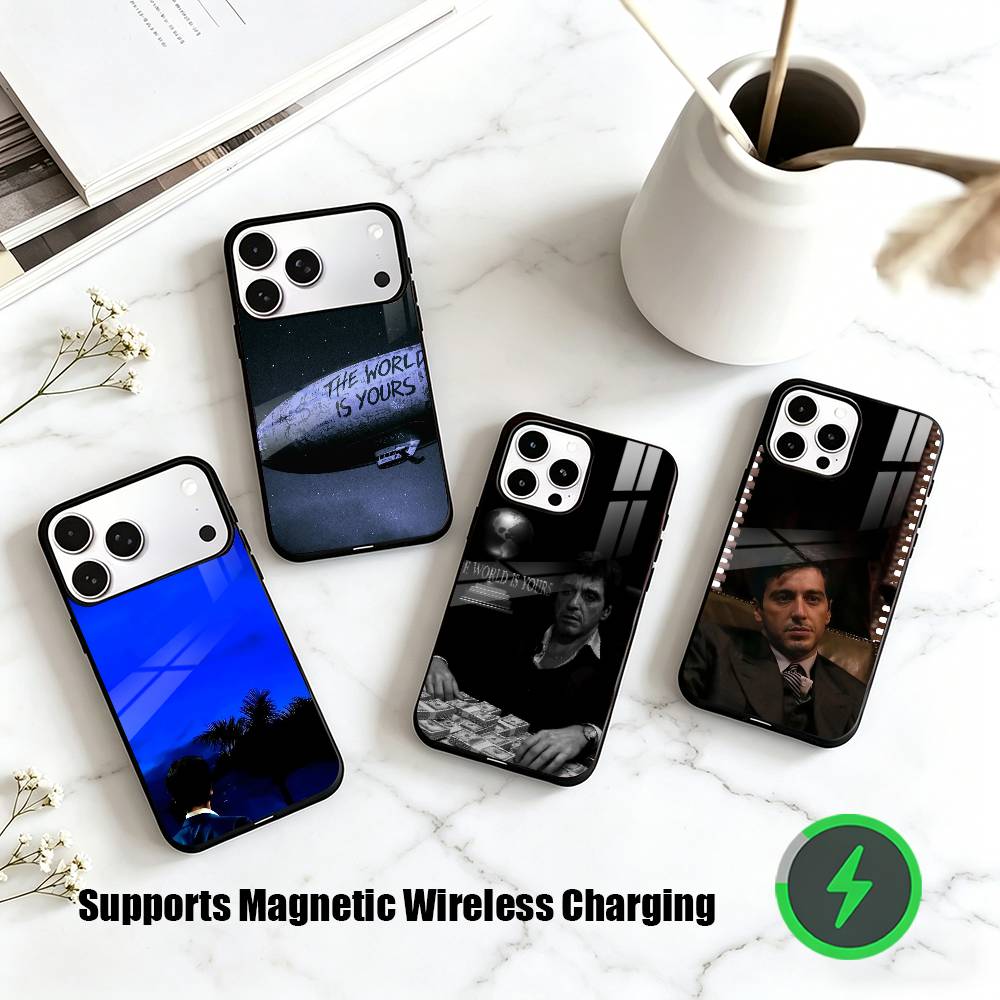 T-The W-World Is Yours Letter  - Phone Cases That Charge Your Phone review and price