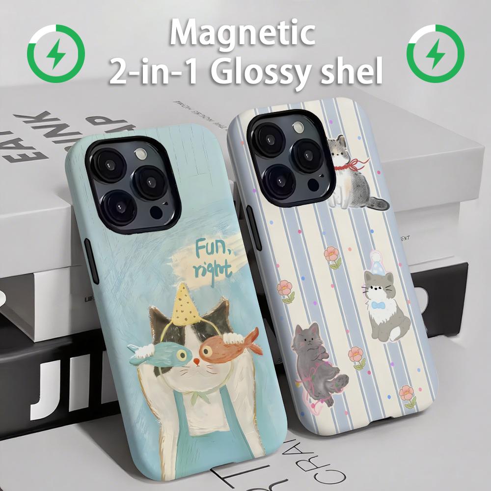 Cute cats and dogs  Phone Case - Phone Cases Iphone 13 review and price