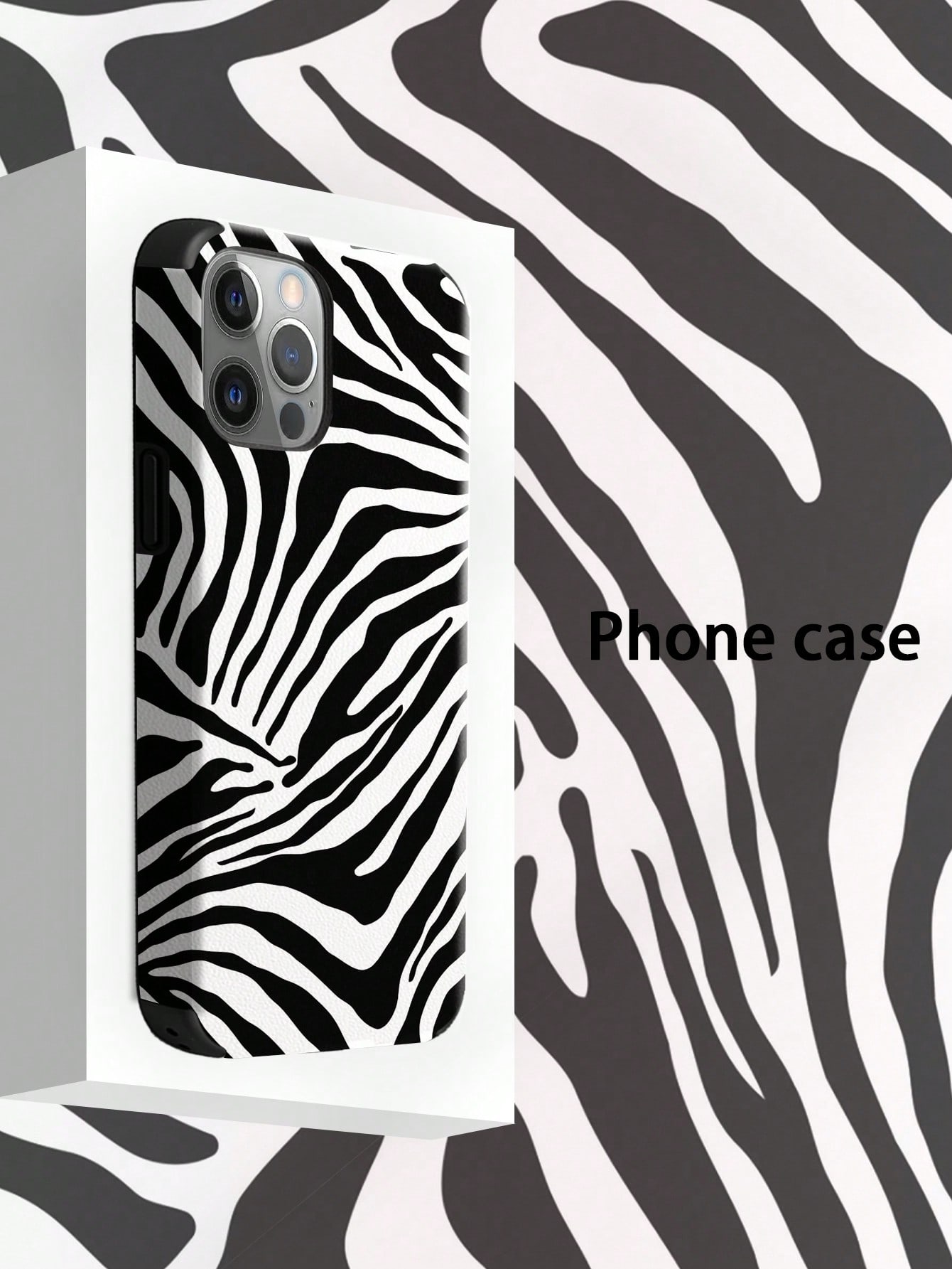 Fashionable Zebra Pattern Phon - Phone Cases Zebra review and price