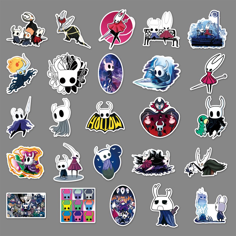 Hollow Knight 50pcs stickers c - Phone Cases Personalised review and price