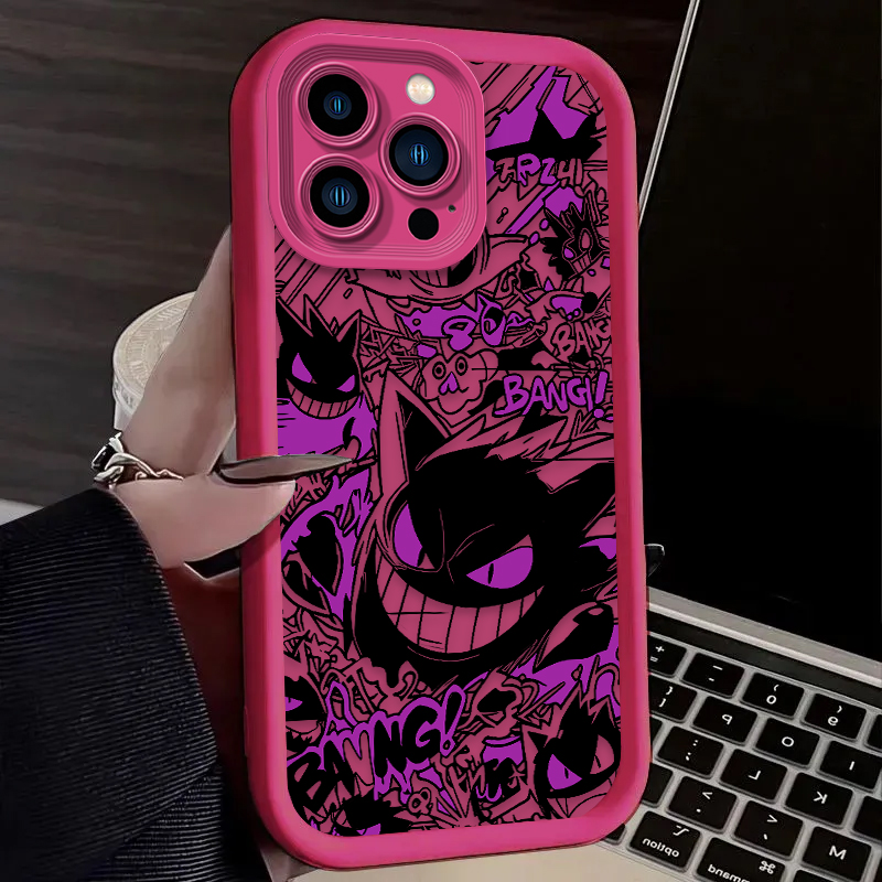 P-Pokemon Gengar Graffiti Phon - Apple Iphone 15 review and price