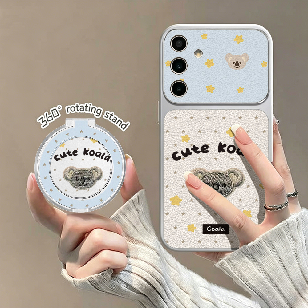 Cute Koala Leather Phone Case  - Phone Cases Leather review and price