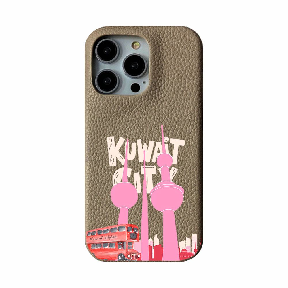 Personalise Kuwait Leather Cas - Phone Cases Kuwait review and price