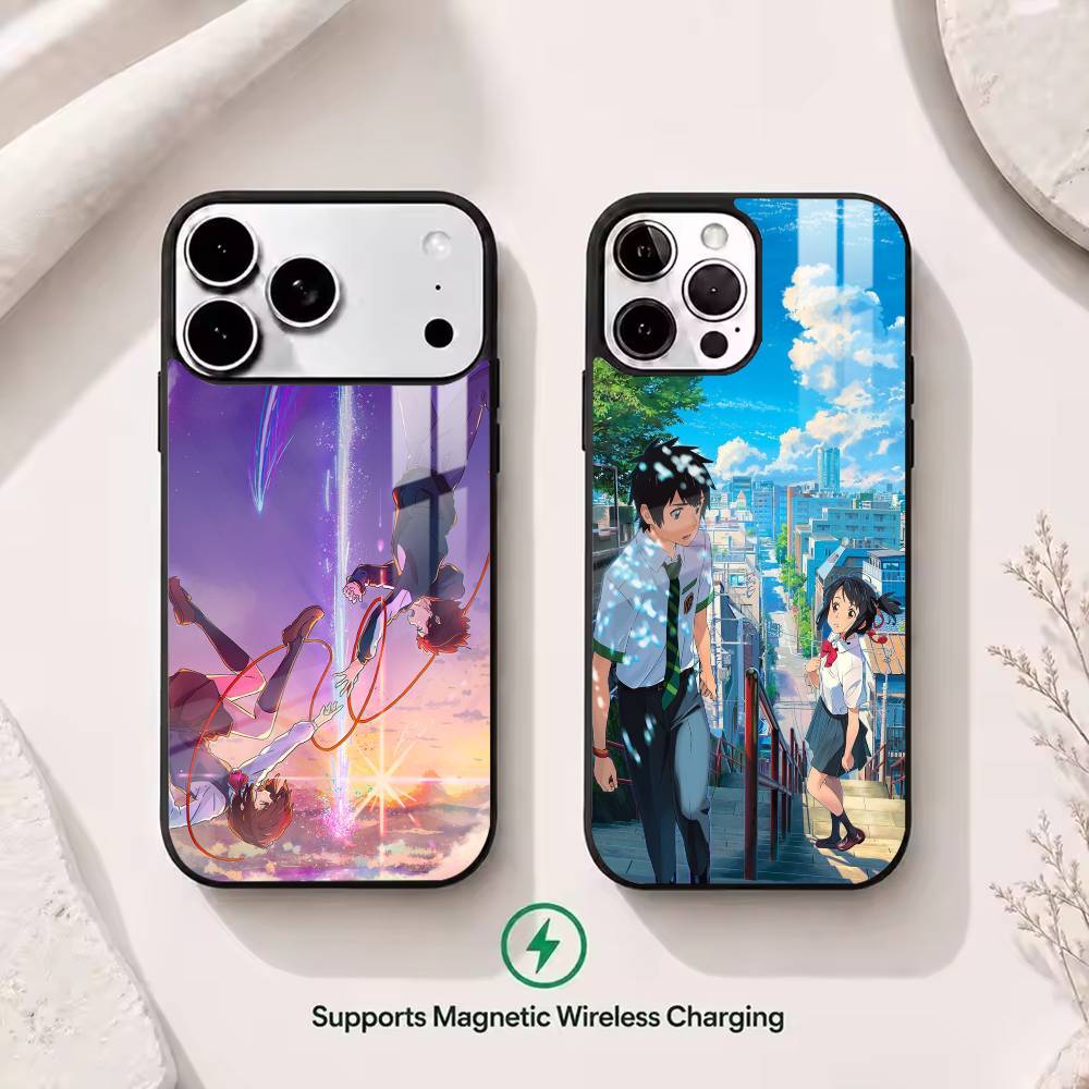 Anime Y-Your Name  Wireless ch - Phone Cases That Charge Your Phone review and price