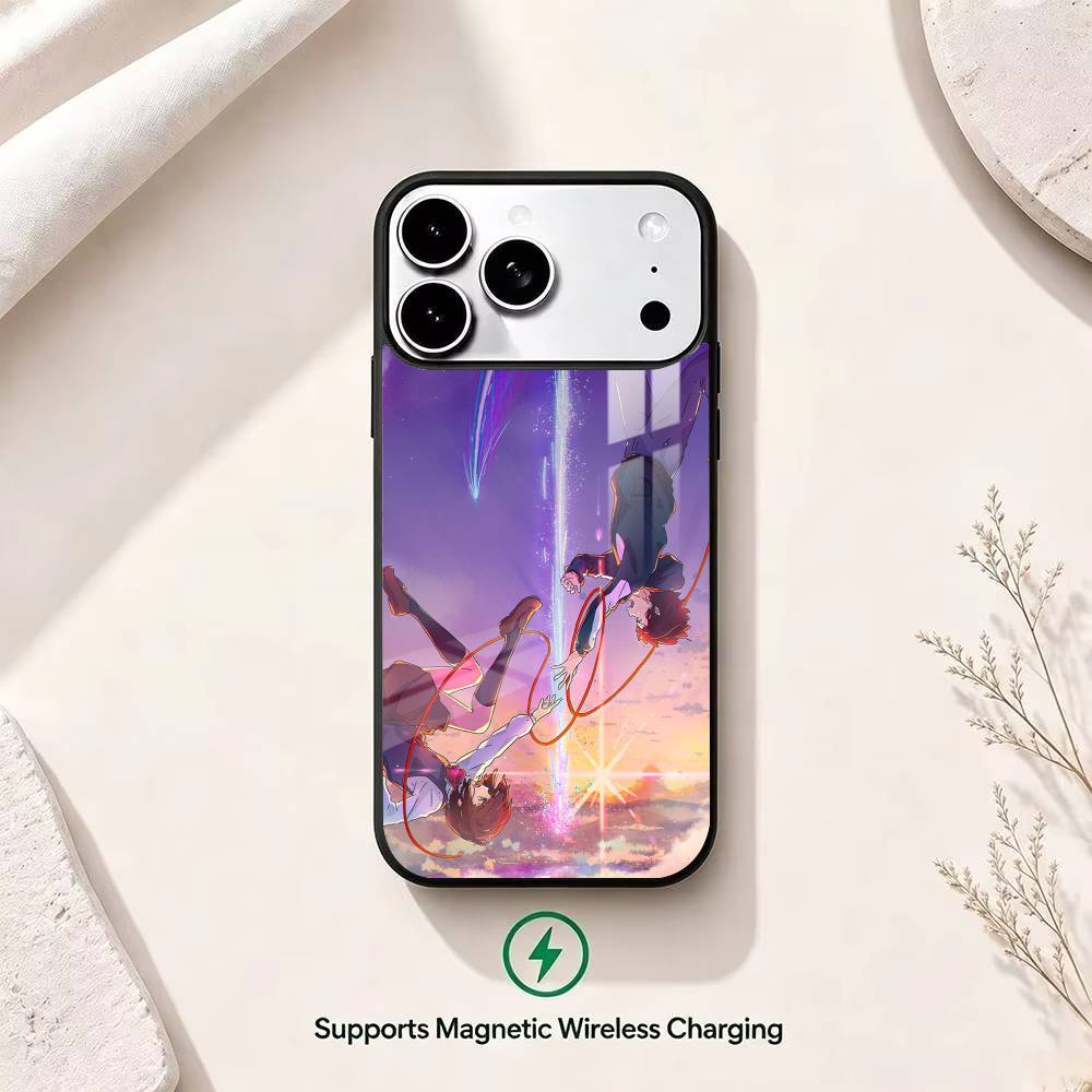 Anime Y-Your Name  Wireless ch - Phone Cases That Charge Your Phone review and price