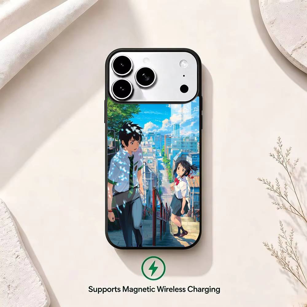 Anime Y-Your Name  Wireless ch - Phone Cases That Charge Your Phone review and price