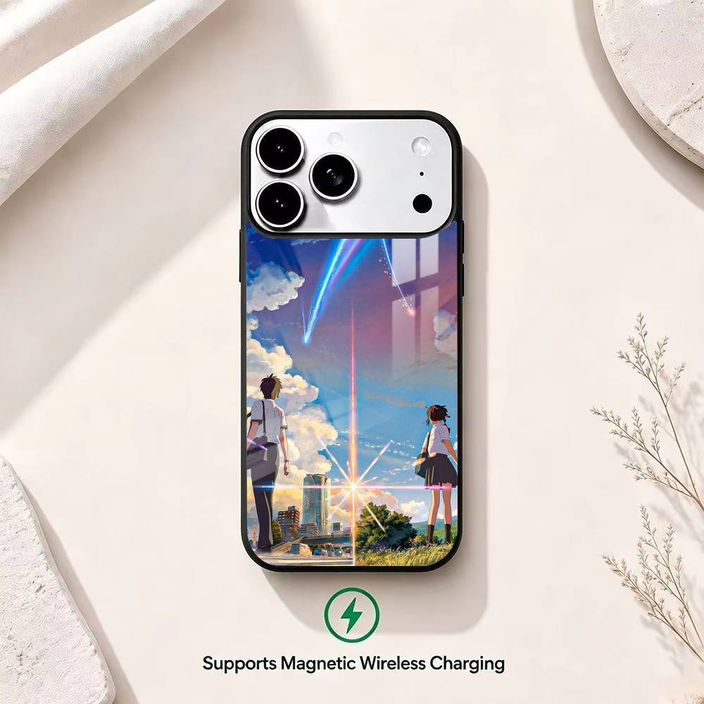 Anime Y-Your Name  Wireless ch - Phone Cases That Charge Your Phone review and price