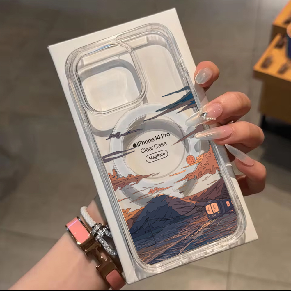 Sunset Pattern Fashion Phone C - Phone Cases Store review and price