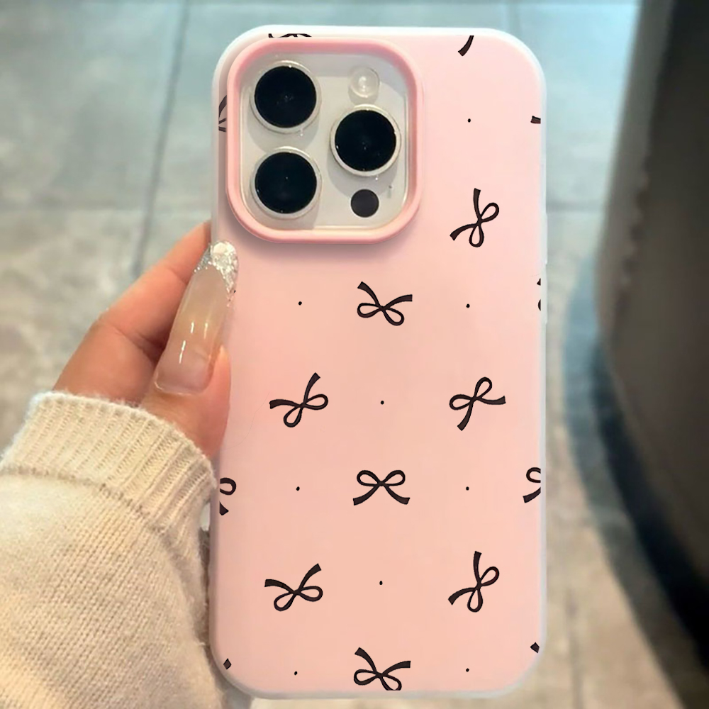 Cute Bow Polka Dot INS Phone C - Phone Cases Store review and price