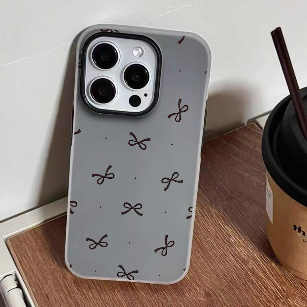 Cute Bow Polka Dot INS Phone C - Phone Cases Store review and price