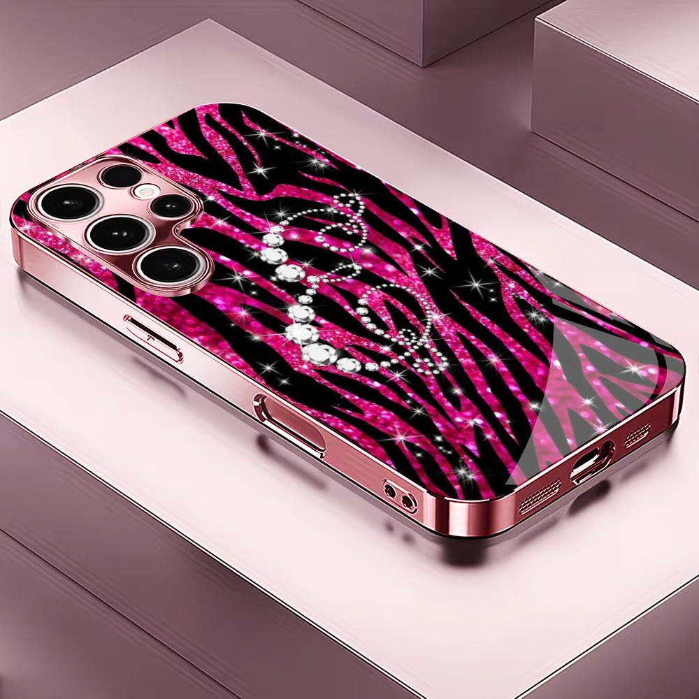 Pink fashion zebra print TPU H - Phone Cases Zebra review and price