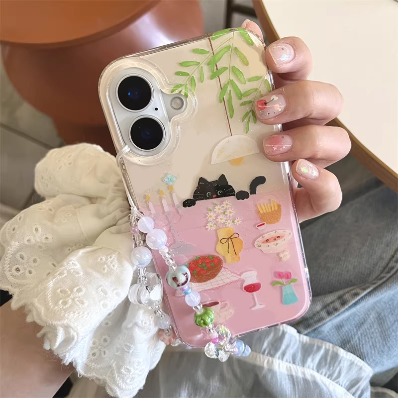Ins Girl Cute Dining Table Lit - Phone Cases Cool Girl review and price