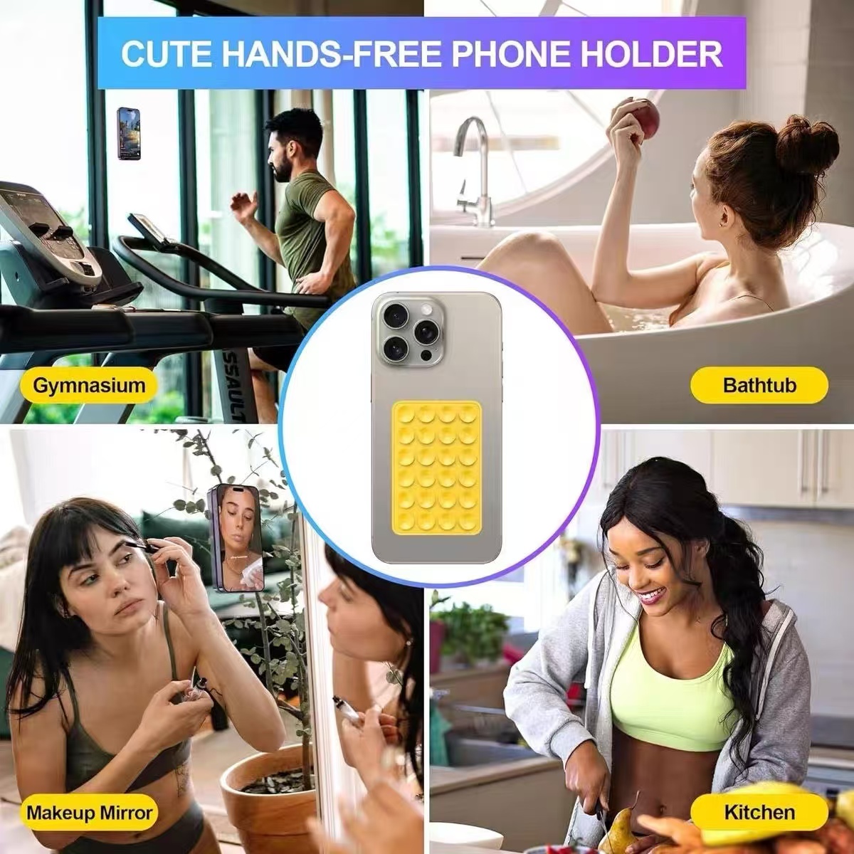 Silicone Suction Cup Phone Hol - Phone Cases Apple review and price