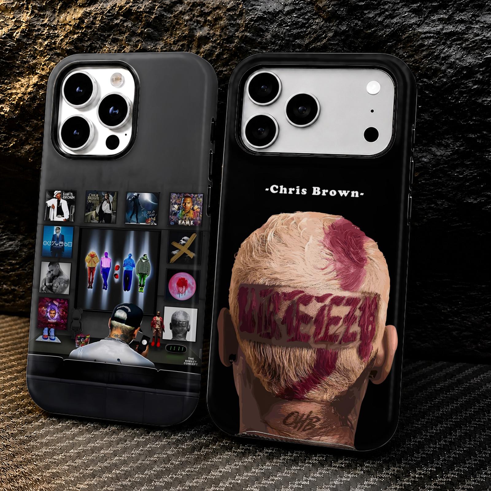 Rap C-Chris B-Brown Phone Case - Phone Cases For Iphone 16 review and price