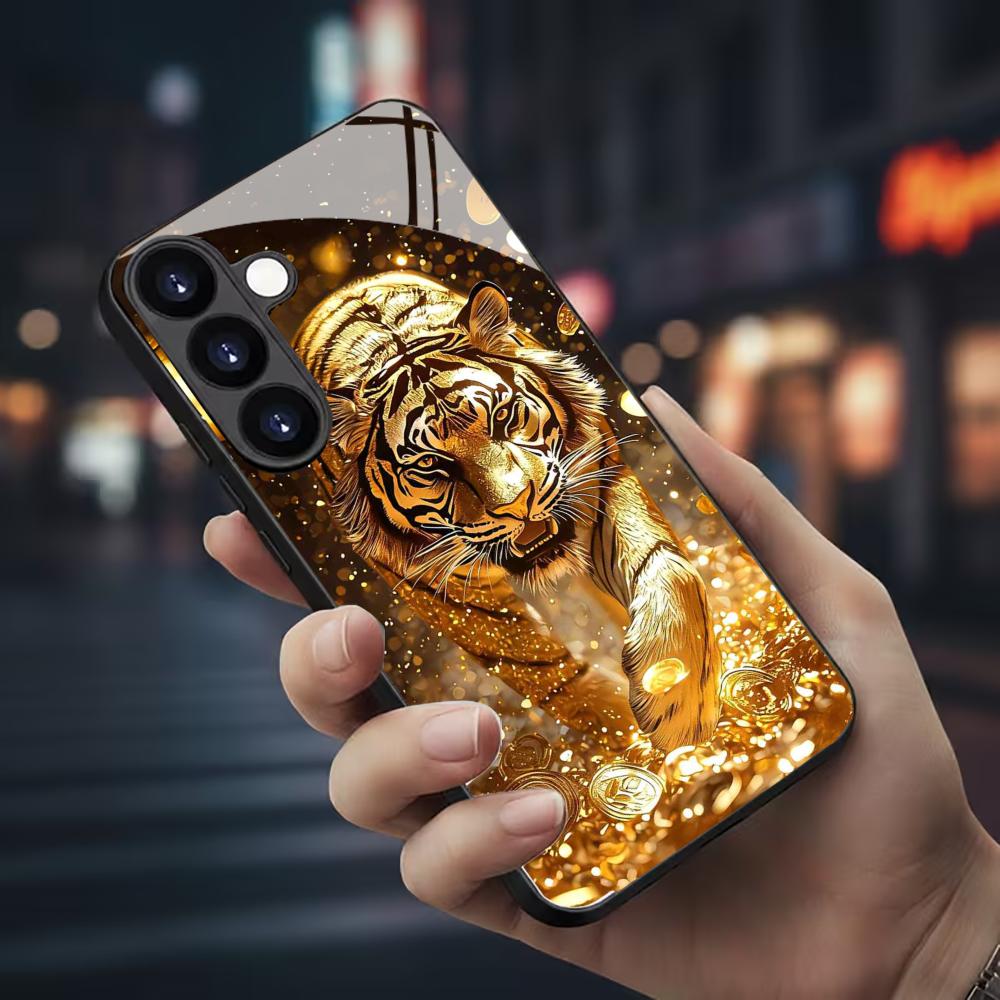Tiger pattern glass Phone Case - Phone Cases Galaxy S26 review and price